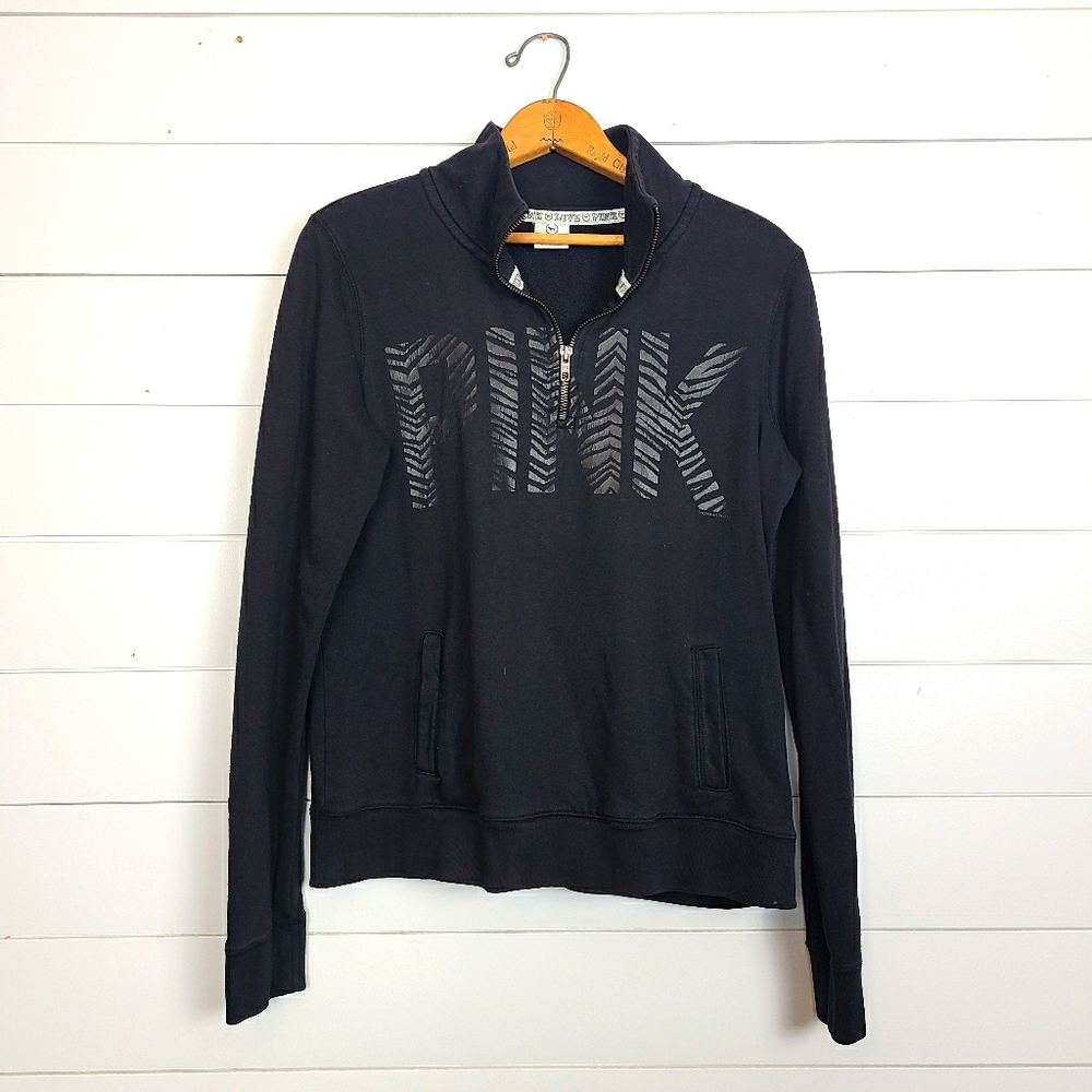 ☀️ Victoria's Secret PINK Quarter Zip Sweatshirt